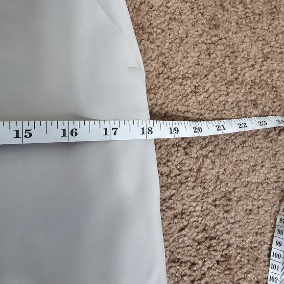 Epoque Evolution Minimalist Trouser Wide-Leg Stretch In Silver Size 6 - Picture 14 of 16